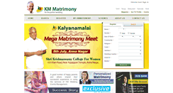 Desktop Screenshot of kalyanamaalai.net